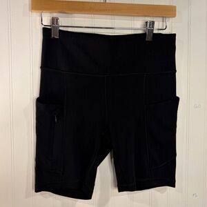 Athleta Biker Short with Stash Pockets